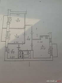 3-комн. вторичка, 86 м<sup>2</sup>, поверх 5/10